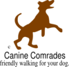 Dog Walking Logo Clip Art