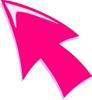 Flecha Rosa Clip Art