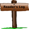 Readers Log Clip Art
