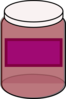 Cranberry Jar Clip Art