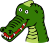 Cartoon Crocodile Clip Art