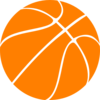 Orange Basketball Clip Art