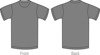 Plain Gray Shirt Clip Art
