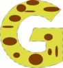G Girafe Clip Art