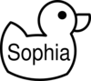 Sophiaduck Clip Art