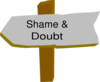 Shame & Doubt Clip Art