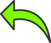 Anticlockwise-green-arrow Clip Art