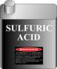Sulfuric Acid Container Clip Art
