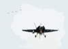An F/a-18c Hornet Prepares To Land On The Flight Deck Of Uss Theodore Roosevelt (cvn 71) Clip Art
