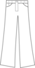 Pants Black And White Clip Art