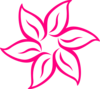 Magenta Flower Image Clip Art
