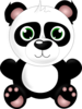 Stuffed Panda Clip Art