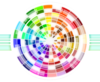 Abstract Color Wheel Clip Art