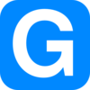 Blue Alphabet G, G Letter Clip Art