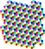 Colorful Hexagon Clip Art