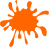 Orange Spot Clip Art