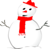 Redsnowman Clip Art