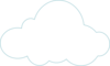 Cloud To Be Labelled Clip Art