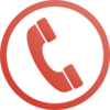 Red Phone Icon Clip Art