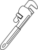 Pipe Wrench Clip Art