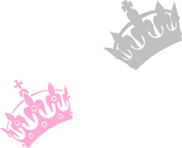 silver princess tiara clip art
