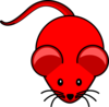 Red Mouse Clip Art