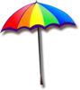 Rainbow Umbrella Clip Art