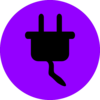Electricity Symbol Multicolour Clip Art