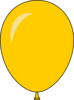 New Yellow Balloon - Light Lft Clip Art