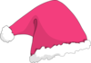 Santa Cap Pink Clip Art