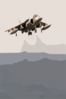 An Av-8b Harrier Approaches The Flight Deck Of Uss Peleliu (lha 5) Clip Art