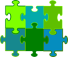 Jigsaw Puzzle 6 Pieces Clip Art