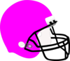 Pinky Football Helmet Clip Art