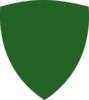 Green Simple Shield Clip Art