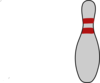 Bowling Pin 3 Clip Art