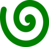 Espiral Verde Clip Art