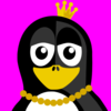 Queen Penguin Clip Art