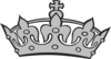 Gray Crown Clip Art