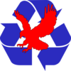 Recycling Eagle Clip Art
