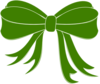 Green Bow Ribbon Clip Art