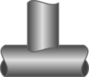 T-pipe Junction Clip Art