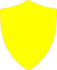 Yellow Shield Clip Art