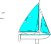 Sides Fo The Sail Clip Art