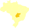 Mapa Brasil Destaque Go Clip Art