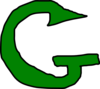 Green G Clip Art