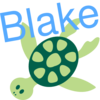 Turtle With Name Clip Art