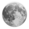 Full Moon Icon Clip Art