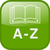 A To Z Directory Icon Clip Art
