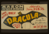  Dracula  By Hamilton Deane And John L. Dalderston [i.e. Balderston] Two Weeks Only. Clip Art
