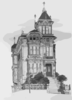 Old San Francisco 1946, The Westerfeld House--built 1889 Clip Art